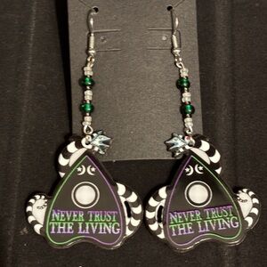 Unique Black and White Earrings